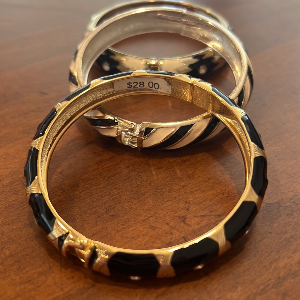 Enamel Bangles - QTY 3 - Picture 4 of 4